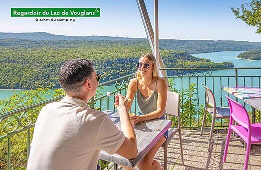 Mirador del Lago de Vouglans, un sitio turístico para visitar en Jura.