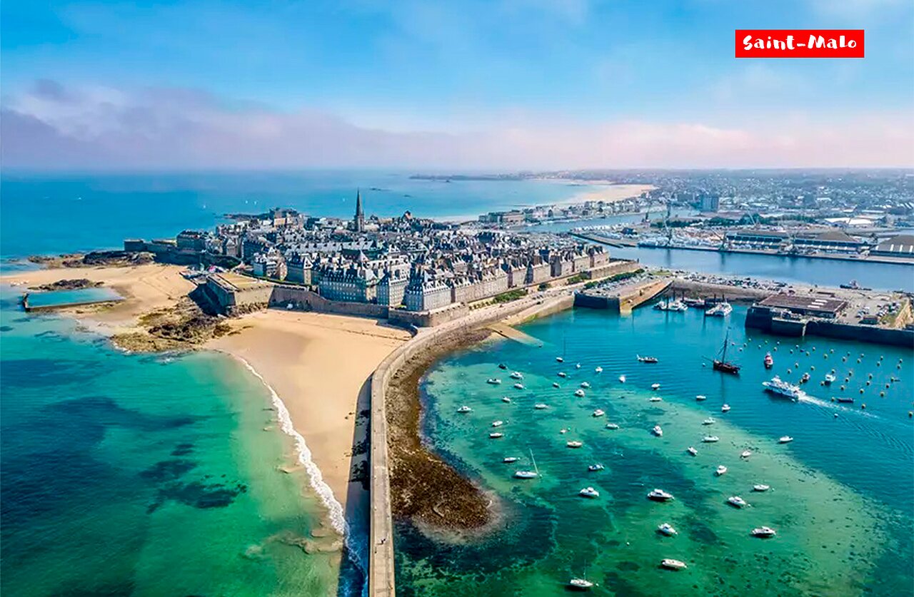 Saint-Malo, ciudad corsaria fortificada, playas y puerto, para visitar en Breta�a.