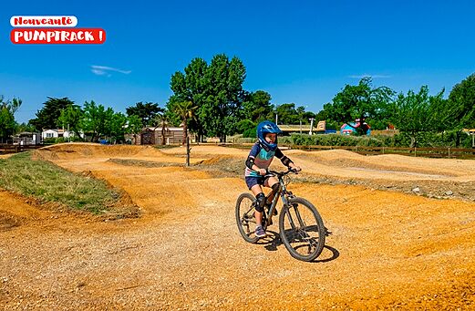 Pumptrack para bicicletas con niño CAPFUN Côte Vermeille, PORT LA NOUVELLE (11).