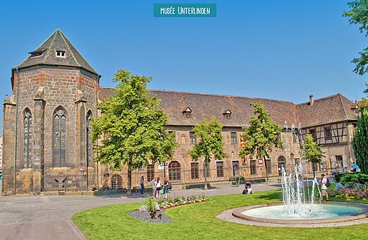Museo Unterlinden, un lugar cultural e hist�rico para visitar en Colmar, Alsacia.
