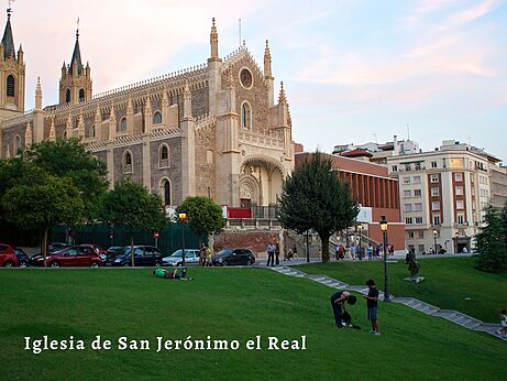 Iglesia de San Jer�nimo el Real, monumento hist�rico para visitar en Madrid.