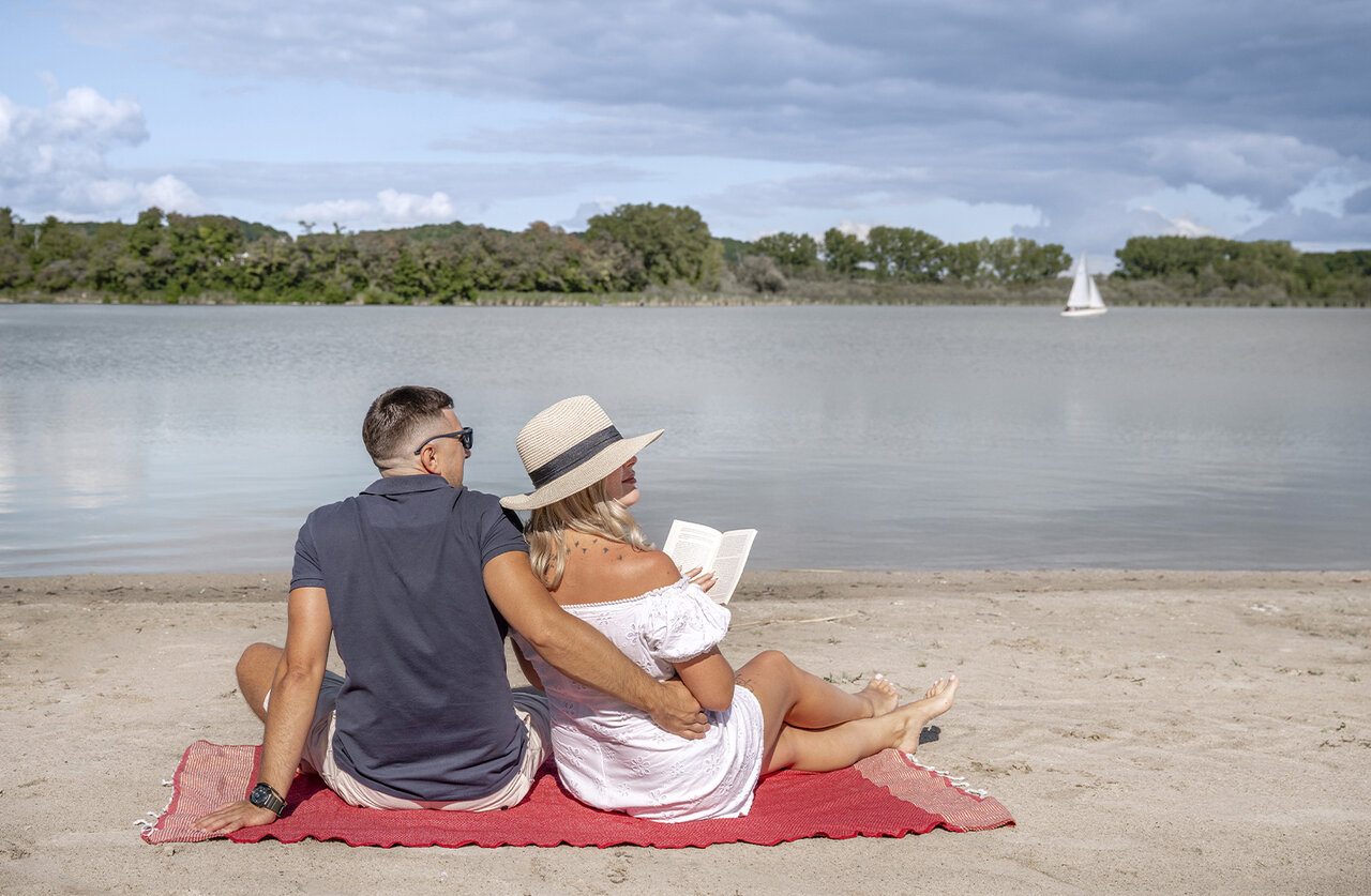 Playa camping CLICOCHIC Etang de la Mutche en HARPRICH (57).