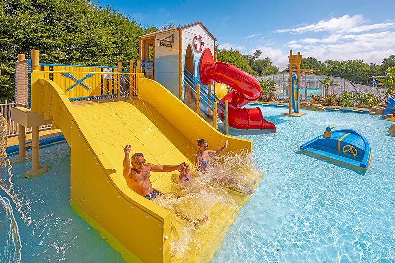 Camping Etoile de Mer en Asserac, Parque acutico - Clicochic