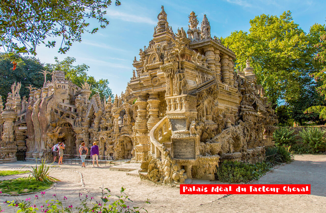 Palacio Ideal del Cartero Cheval, arquitectura �nica para visitar en Dr�me.