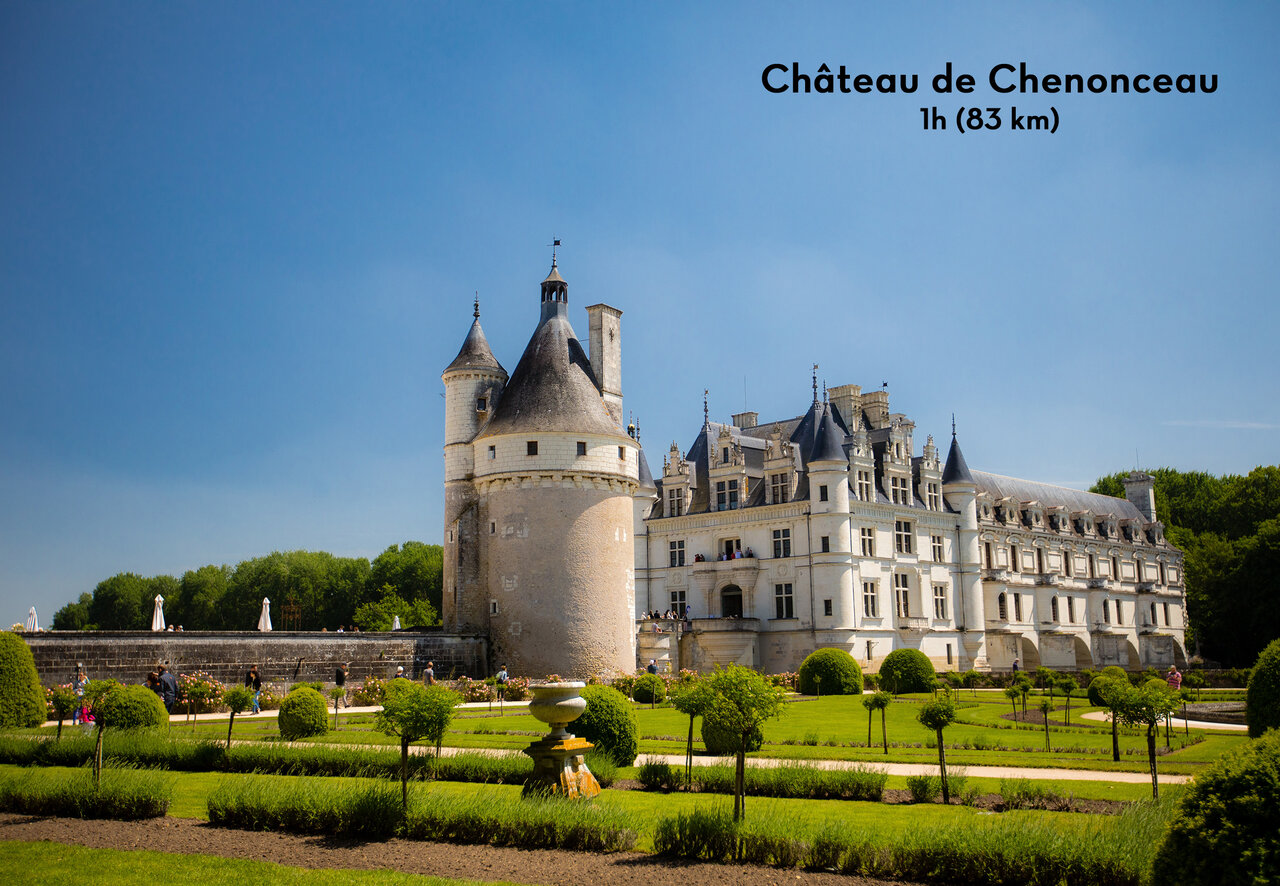 Castillo de Chenonceau, monumento hist�rico del Valle del Loira, cerca de Su�vres.