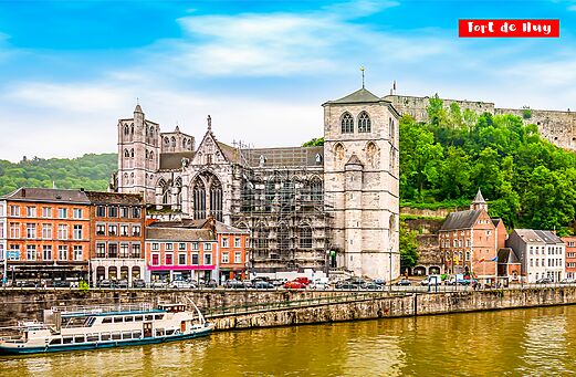 Colegiata Notre-Dame y Fuerte de Huy, ciudad hist�rica para visitar en Valonia.