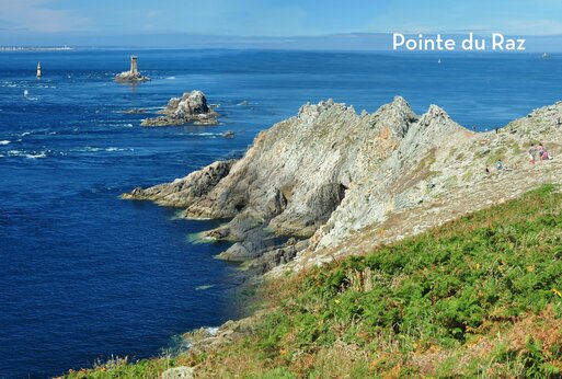 Pointe du Raz, sitio natural emblem�tico de Breta�a, para visitar.