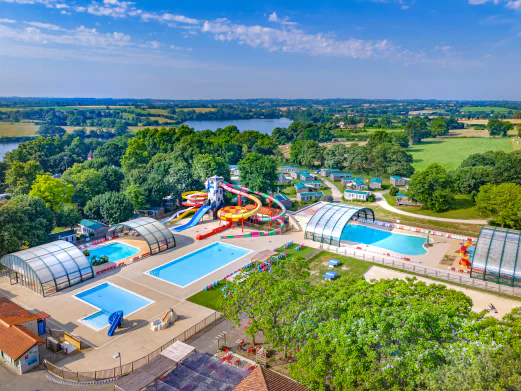 Campingplatz Lac de Ribou, Campingplatz Loiretal