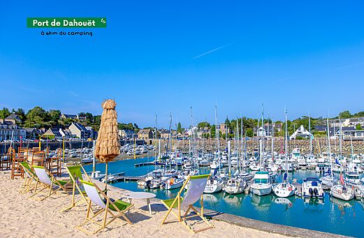 Puerto deportivo de Dahouët, un lugar encantador para visitar cerca de Erquy.