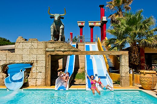 Piscina y toboganes CAPFUN Mer et Soleil, Cap d'Agde (34).