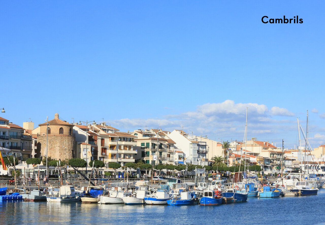 Puerto pesquero y deportivo de Cambrils, una ciudad para visitar en Catalu�a.