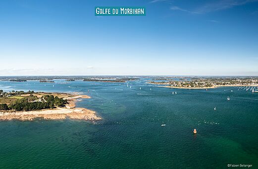 Golfo de Morbihan, un hermoso lugar para visitar cerca del camping.