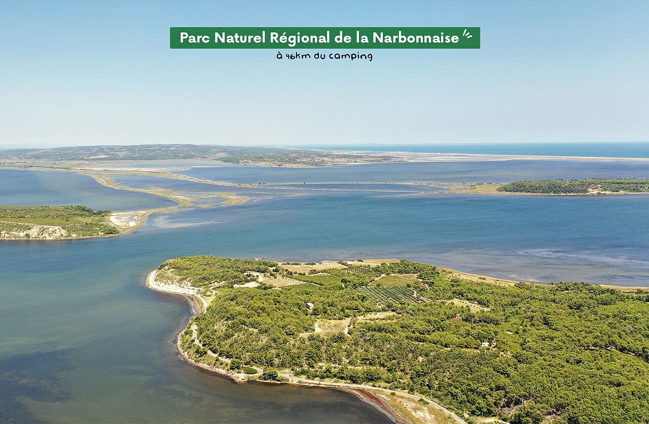 Parque Natural Regional de la Narbonnaise, un lugar para visitar cerca de Narbonne.