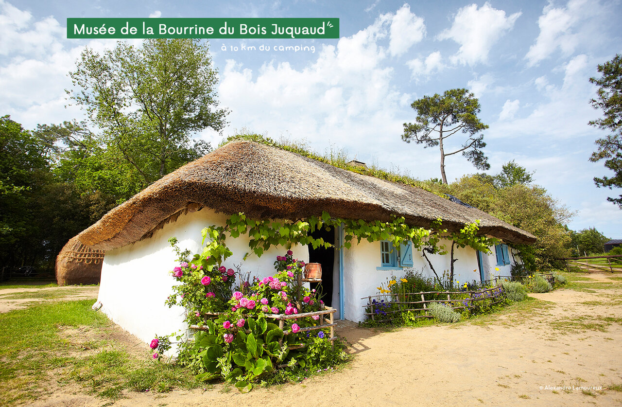 Museo de la Bourrine du Bois Juquaud, casa tradicional para visitar en Vend�e.