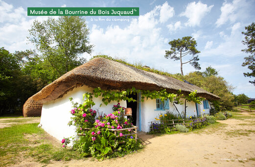 Museo de la Bourrine du Bois Juquaud, casa tradicional para visitar en Vendée.