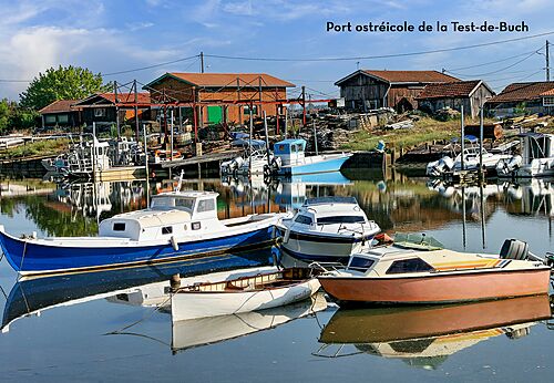 Puerto ostr�cola de La Teste-de-Buch, un lugar aut�ntico para visitar.