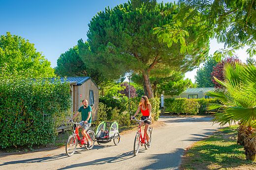 Bicicletas familiares en camping CAPFUN Quatre Vents d'Ol�ron en St Georges d'Ol�ron (17).