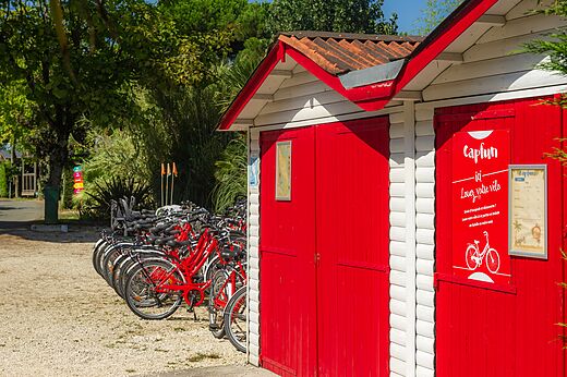 Bicicletas para alquilar en el camping CAPFUN Quatre Vents d'Ol�ron en St Georges d'Ol�ron (17).
