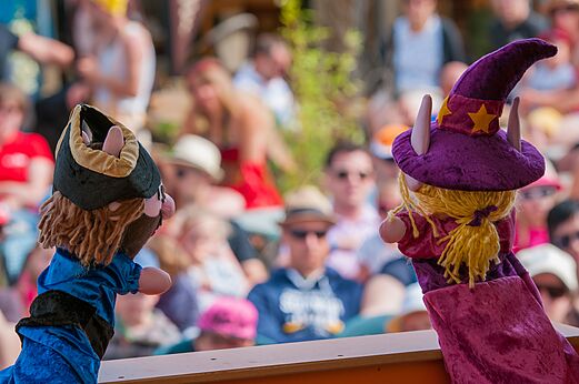 Espectáculo de marionetas para niños y adultos en el camping CAPFUN Régnière en VILLETTE D'ANTHON.
