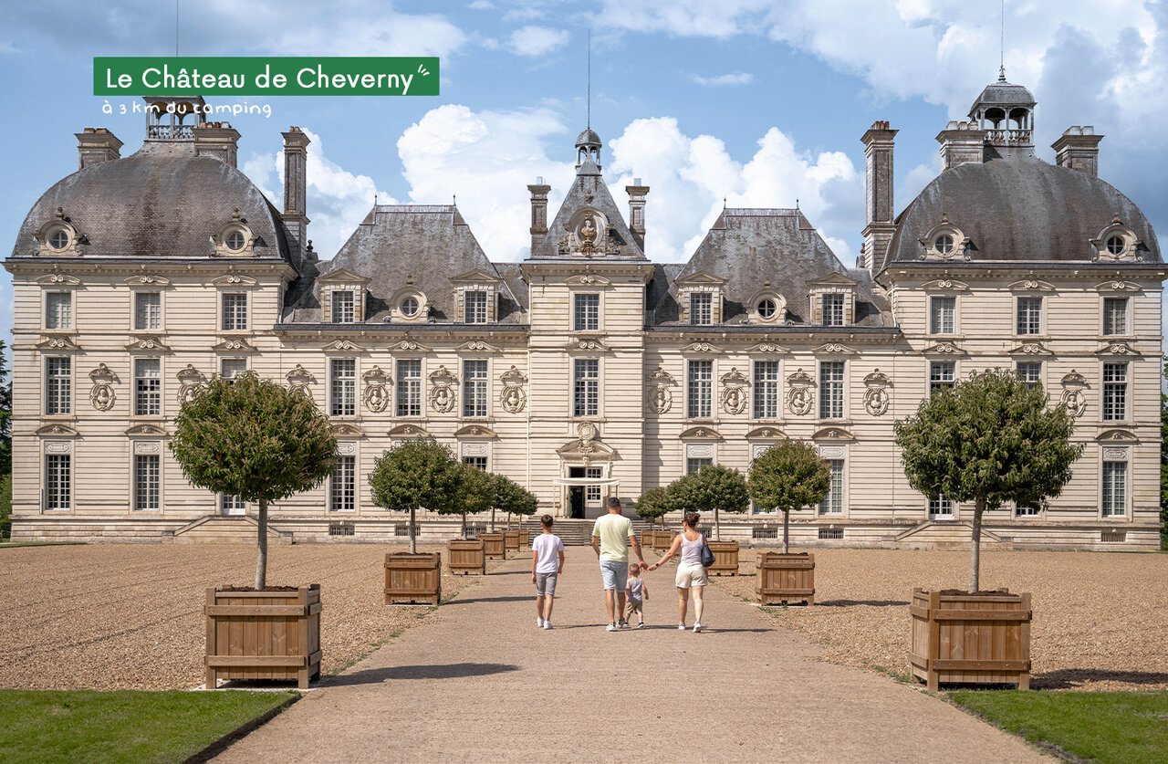 Castillo de Cheverny, hermoso monumento hist�rico para visitar en el Valle del Loira.