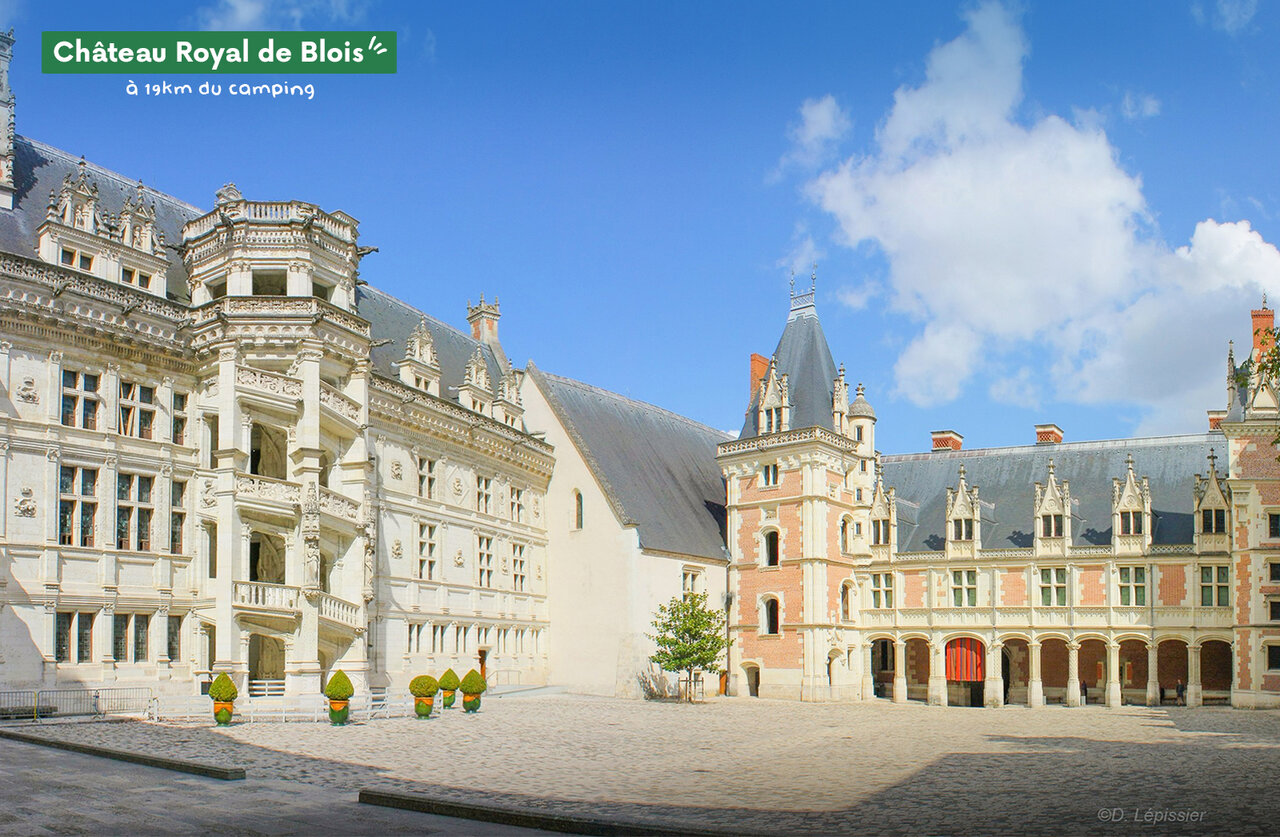 Castillo Real de Blois, monumento hist�rico para visitar en el Valle del Loira.