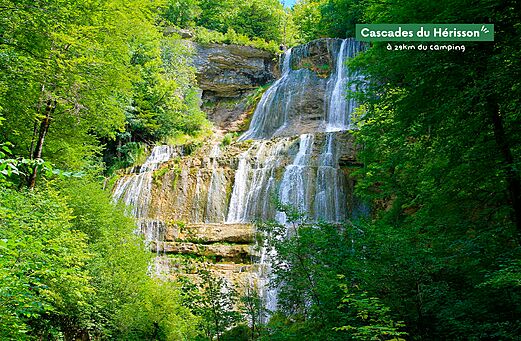 Cascadas del H�risson, espectacular sitio natural para visitar en el Jura.