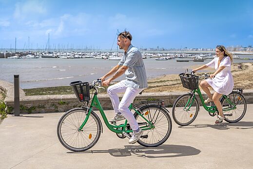 Bicicletas mar en camping CLICOCHIC Trois Chênes en Pornichet (44).