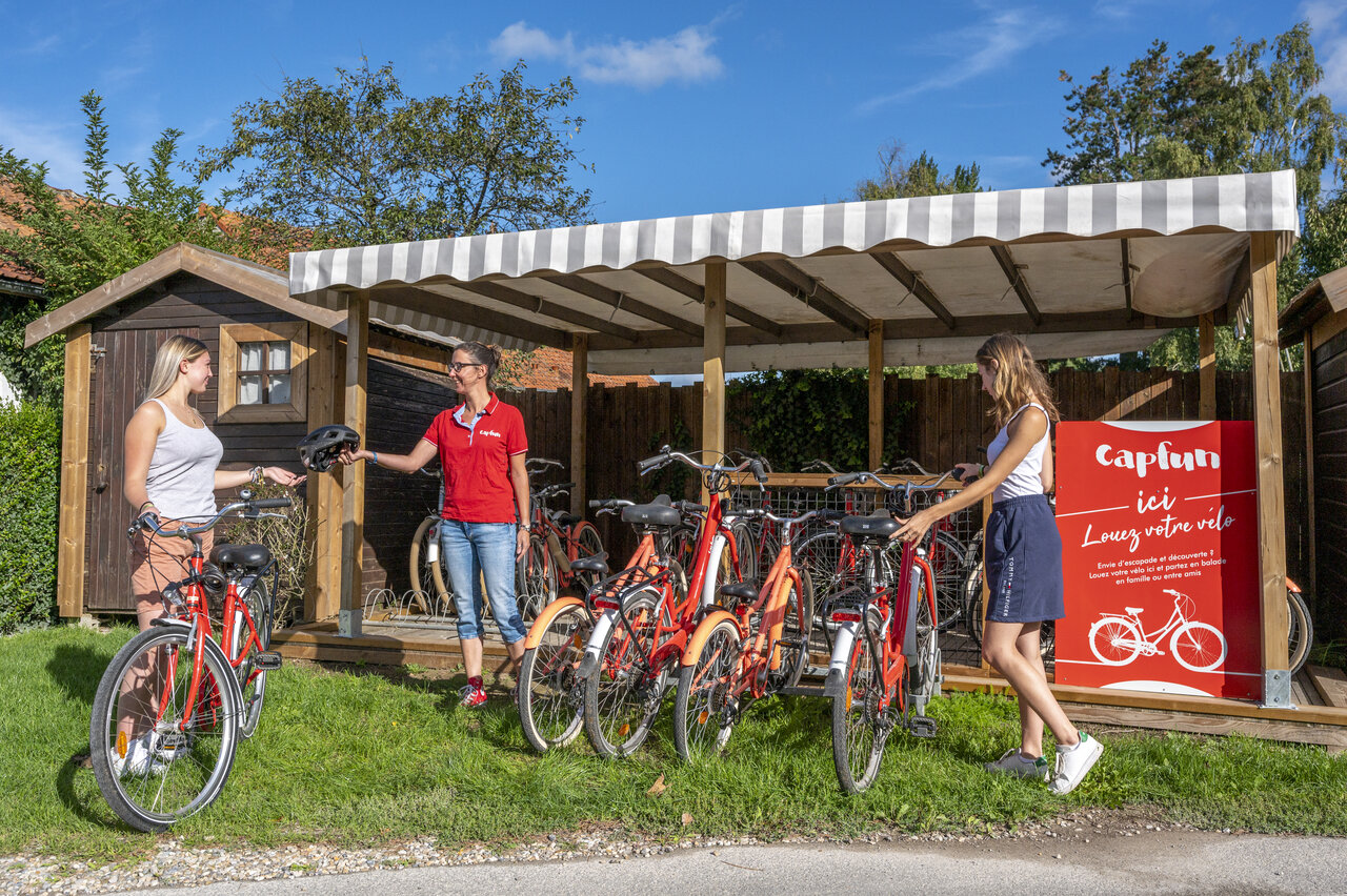 Alquiler de bicicletas en CAPFUN Val d'Authie en Villers sur Authie.