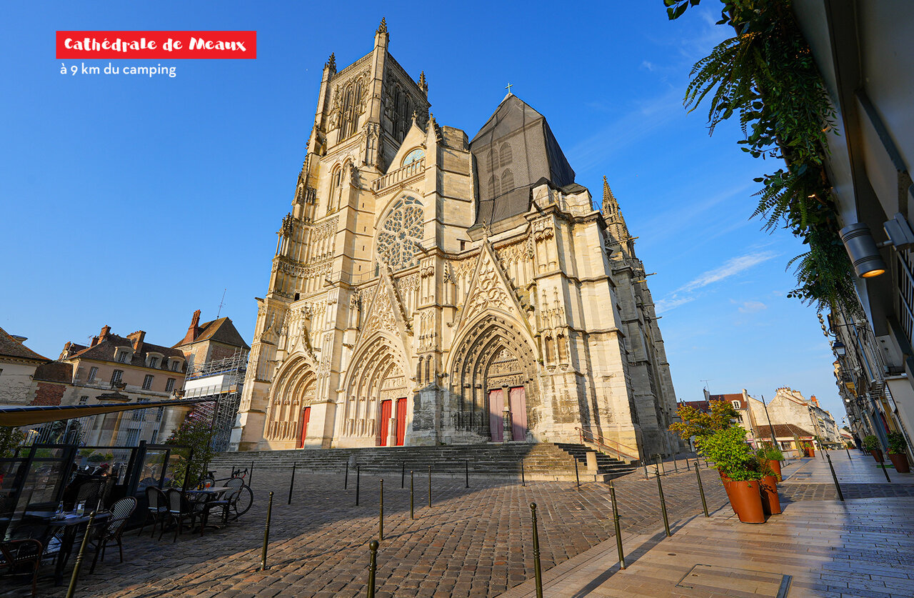 Catedral de Meaux, monumento hist�rico para visitar cerca de Meaux.